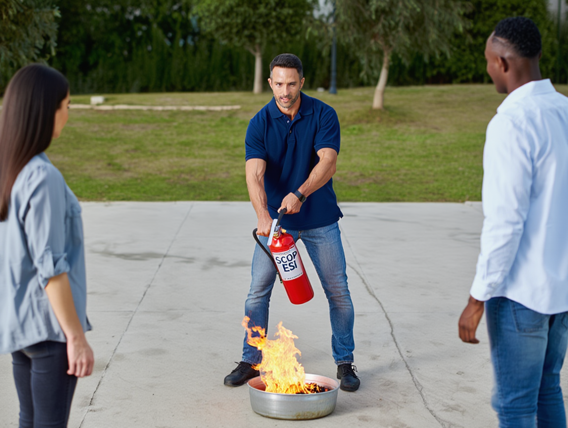 Formation manipulation extincteur