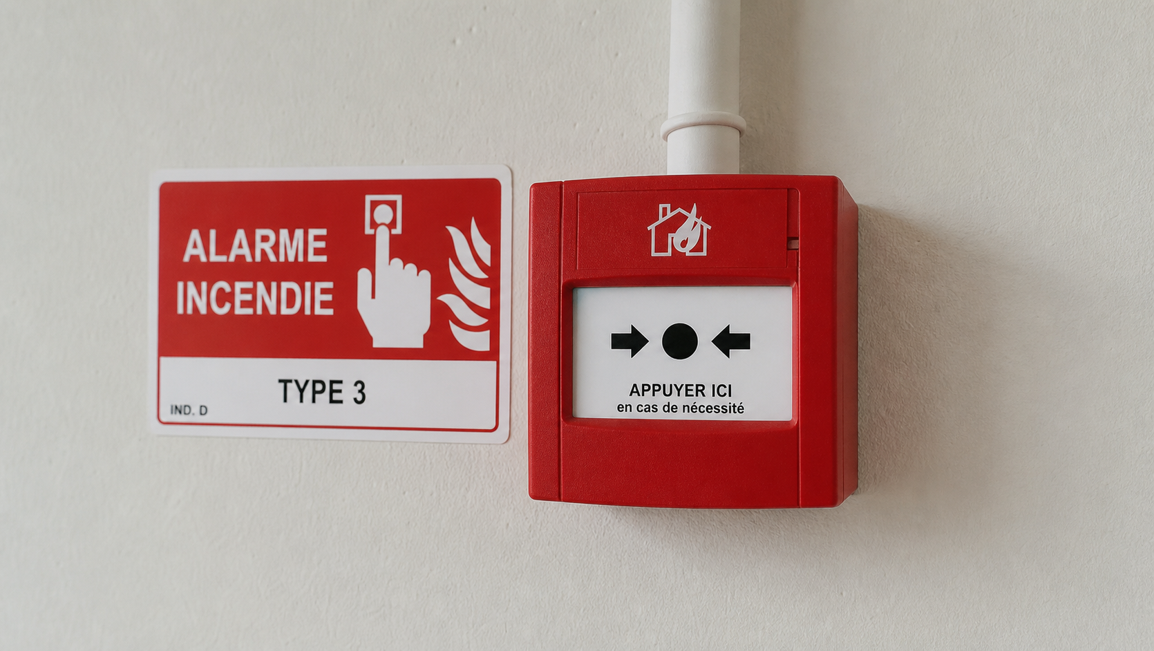 Alarme incendie type 3