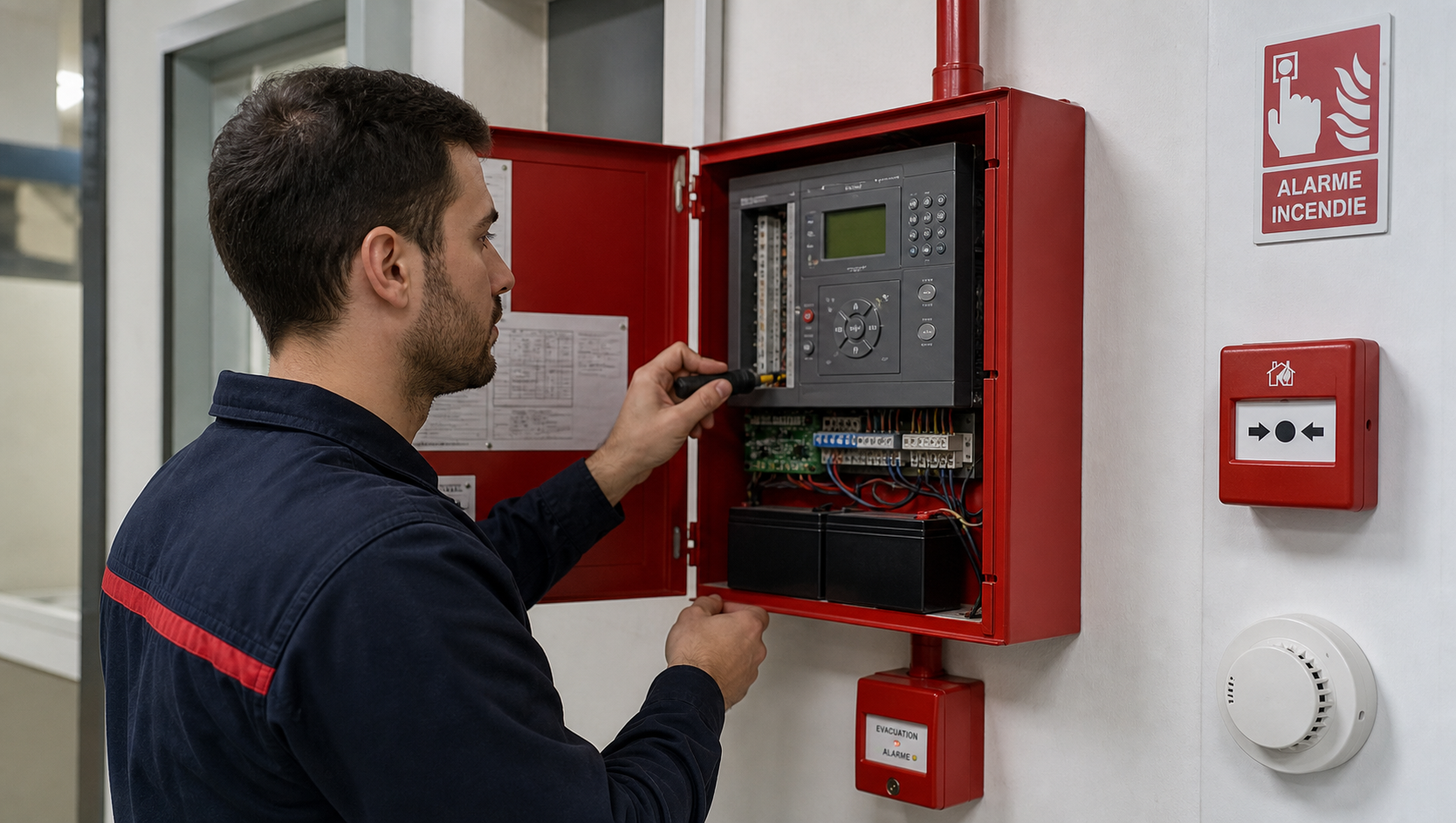Maintenance alarme incendie